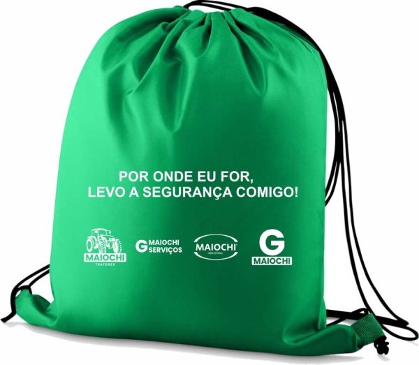 Sacola/Mochila Personalizada Logo Empresa - Imagem 2
