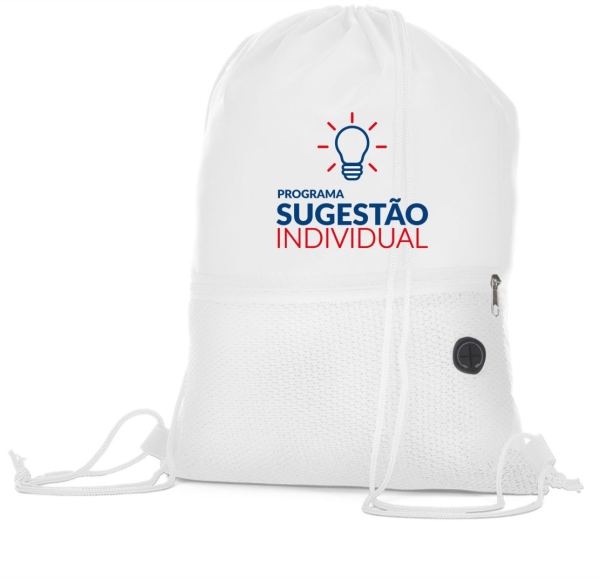 Sacola/Mochila Personalizada Logo Empresa - Imagem 2