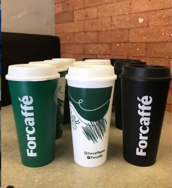 Eco Copo Coffee 400 ML Personalizado Marca Empresa