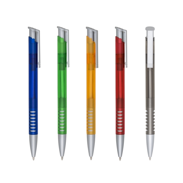 Caneta Plástica Personalizada Logo Empresa