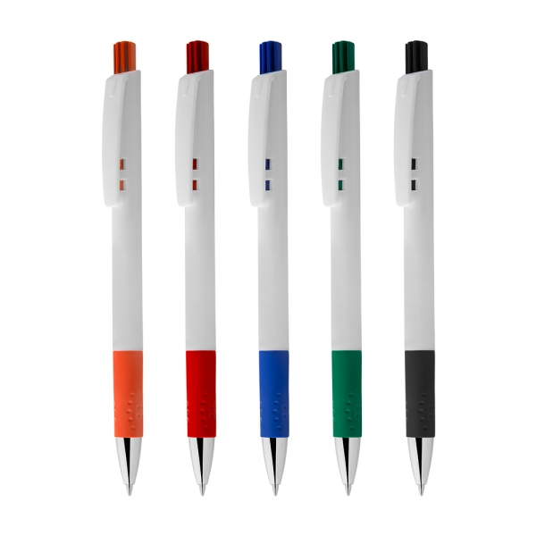 Caneta Plástica Personalizada Logo Empresa