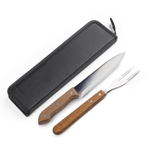 Kit Churrasco 3 Peças Personalizado Logo Empresa